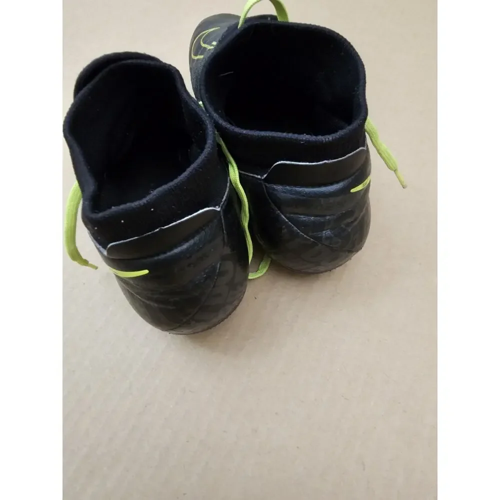 Nike Phantom Academy Artificial Grass Mens 8 Black Volt Soccer Cleats AO3258-007